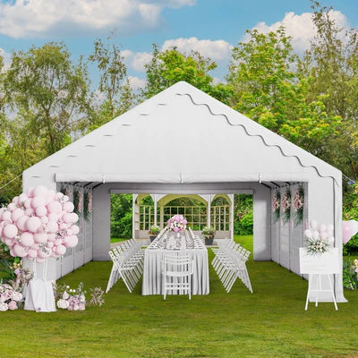 OUTDOOR WHITE TENT Empire Party Rental